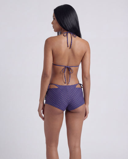 Blue Polka Dot Shorty