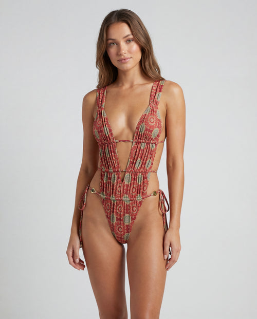 Red truc SwimSuit