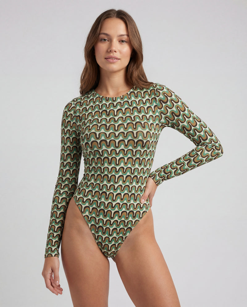 Green SwimSuit